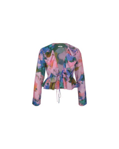 Dreamstate: SENSE TIE BLOUSE DREAM FLORAL