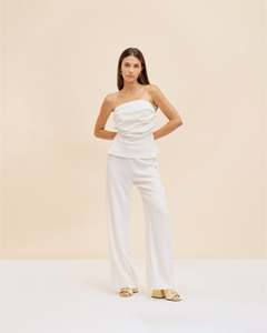 Trousers: FIREBIRD PANT PETITE CREAM