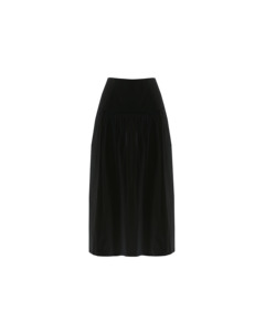 Skirts: TRULLI SKIRT BLACK