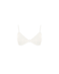 90210 LOW SUPPORT COTTON BRA WHITE