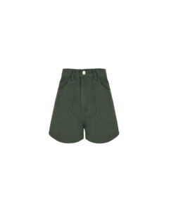 Final Sale: CLOVER DENIM SHORT KHAKI