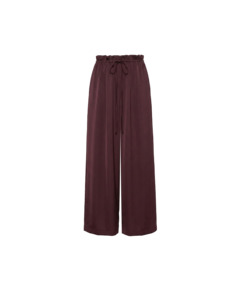 Made: RICO SATIN PANT WINE