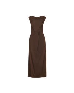 FLIP KNIT SLEEVELESS DRESS JAVA