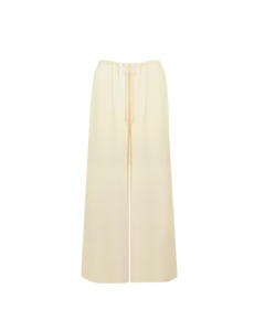 Trousers: ANDIE SATIN PANT BUTTER