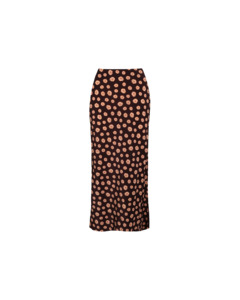 Skirts: THEA SKIRT BROWN DITZY