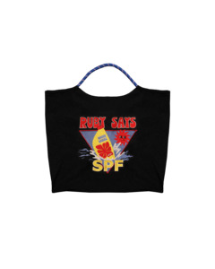 RUBY SAYS SPF TOTE BLACK