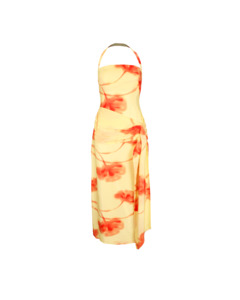 LOU MAXI DRESS TEQUILA SUNRISE FLORAL