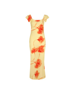 THEA DRESS TEQUILA SUNRISE FLORAL