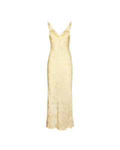 DAPHNE DRESS BUTTER JACQUARD