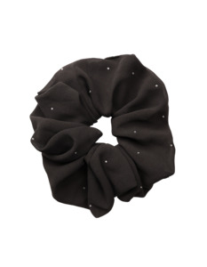 BETTY SCRUNCHIE BLACK SPARKLE