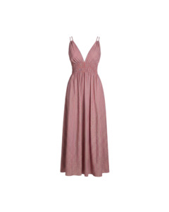 HERO MAXI DRESS FIREWHIRL BLUE STRIPE