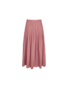 Made: SANDLER SKIRT FIREWHIRL BLUE STRIPE