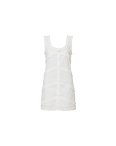 MARTHA MINI DRESS WHITE