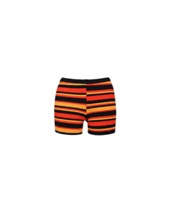 MARLA SHORTS TANGERINE NAVY STRIPE