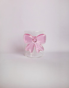 BOW TUMBLER PINK