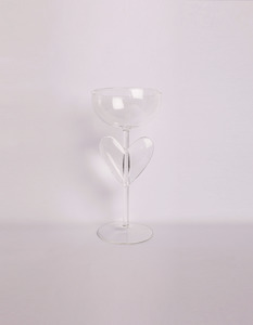 Homeware: HEART COUPE CLEAR