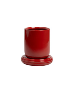 Homeware: PLANTER CHURROS RED