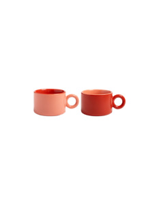 MUG CHIQUITO SET OF 2 RED