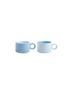 Homeware: MUG CHIQUITO SET OF 2 BLUE