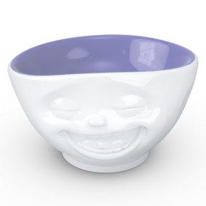 Bowl 500ml - Laughing lavender inside