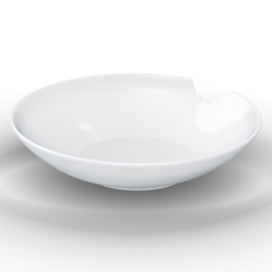 Tassen: 2 Small Deep Plates with bite Ø 18cm