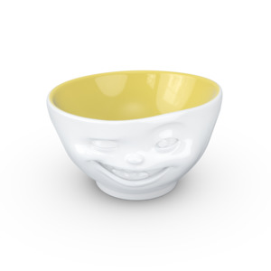Bowl 500ml - Winking 	saffron inside