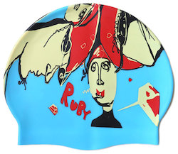 Accessories: The Noah - Ruby Fresh Custom Swim Cap