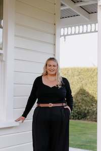 Kenny Top LS - Black