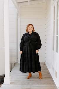 Xxs 14: Evie Dress - Black