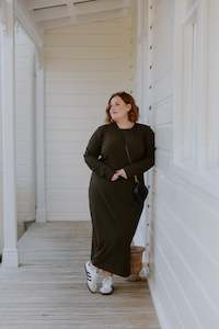 Under 100: Lauren Dress - Khaki