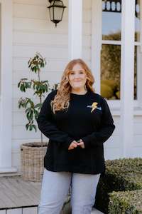 Sale Under 100 Size S: Liv Crew - Stay Rad - Black