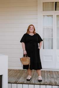 Size 14 Sale: Sweet Pea Dress - Black
