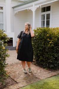 Size 20 Sale: Marley Dress - Black