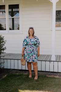 Greta Dress - Multi Floral