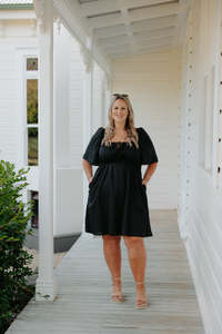 Xxs 14: Junie Dress - Black