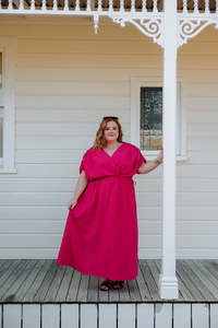 Darcy Dress - Pink Check