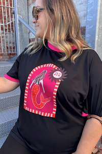 Oversized Tee - Mermaid