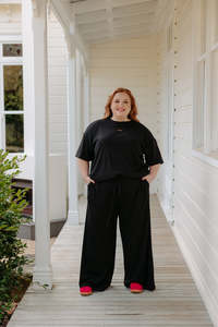 Chilli Pants - Black Texture