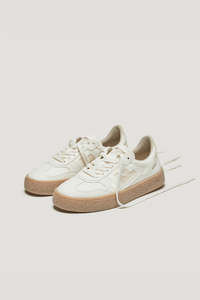 Footwear: FLAMINGOS LIFE BURELA BOLD SNEAKER PANNA