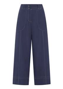 POL OSCAR PANT DARK BLUE