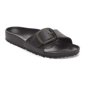 Flats: BIRKENSTOCK MADRID BIG BUCKLE EVA MADRID BLACK (NARROW)