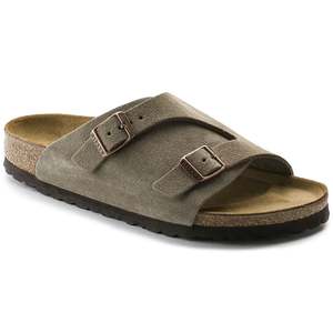 BIRKENSTOCK ZURICH SUEDE TAUPE