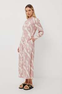 TUESDAY MARTINI DRESS FLOW PRINT