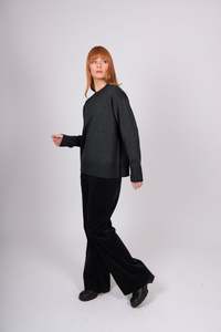 The Sale: BRIDGE & LORD RELAXED BOXY JUMPER FOREST