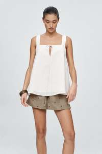 MARLE DODI TOP IVORY