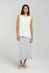 Nyne: NYNE NOBLE TANK WHITE