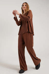Nyne: NYNE ONYX PANT COCOA