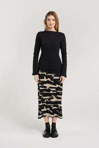 NYNE MOSAIC LONGSLEEVE BLACK