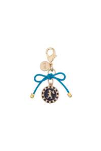 KAREN WALKER SAILOR GIRL CHARM GOLD/NAVY