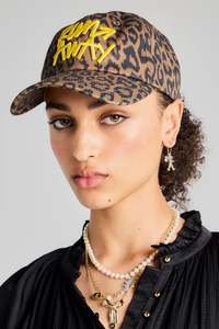 Karen Walker Eyewear: KAREN WALKER RUNAWAY CAP LEOPARD MULTI
